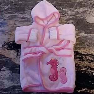 Just born pretty pink robe